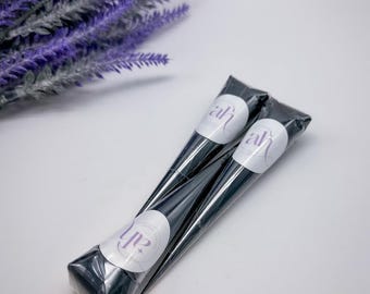 3 Jagua Cone Pack | Rich Dark Stain | Fresh, Natural & Made To Order | Jagua Ink | Temporary Tattoo | Jagua Cones