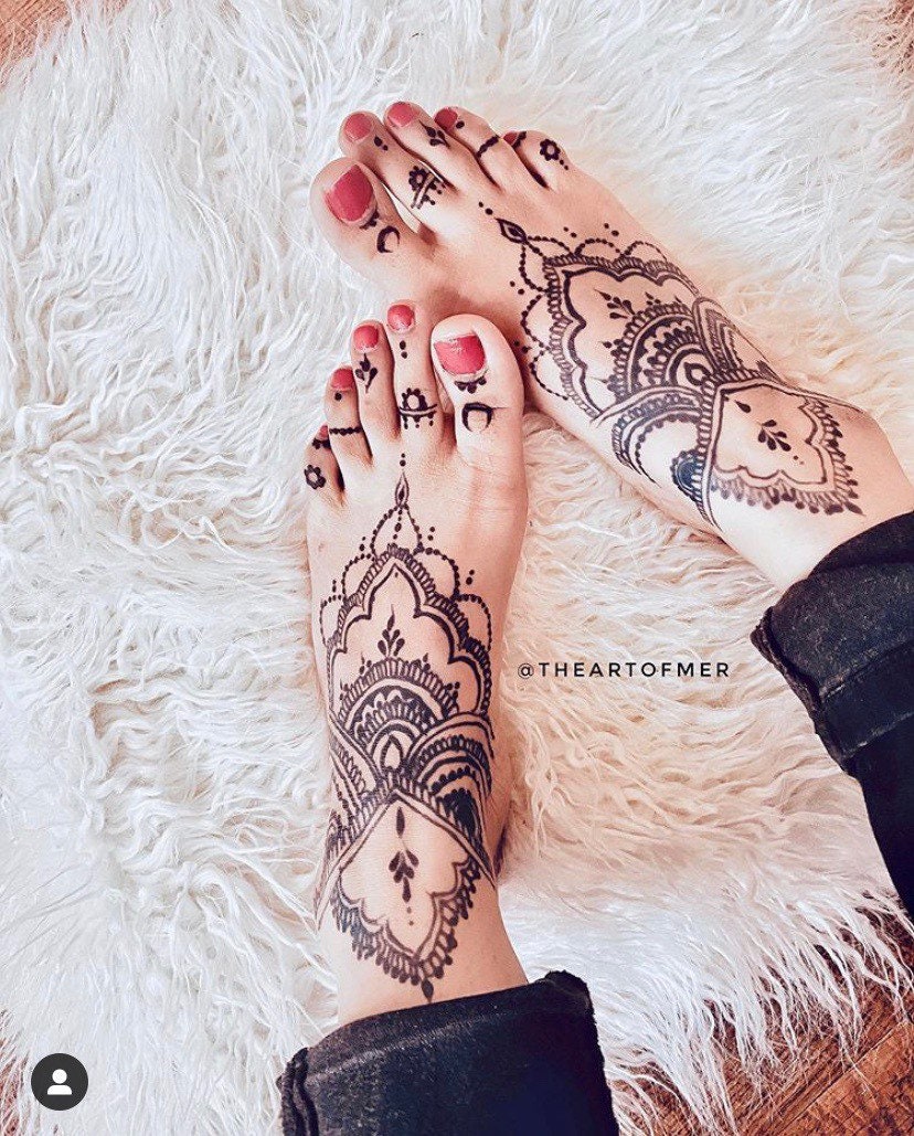 6 Jagua 4 Henna Cone Pack | Rich Red Henna Stain | Fresh, Natural