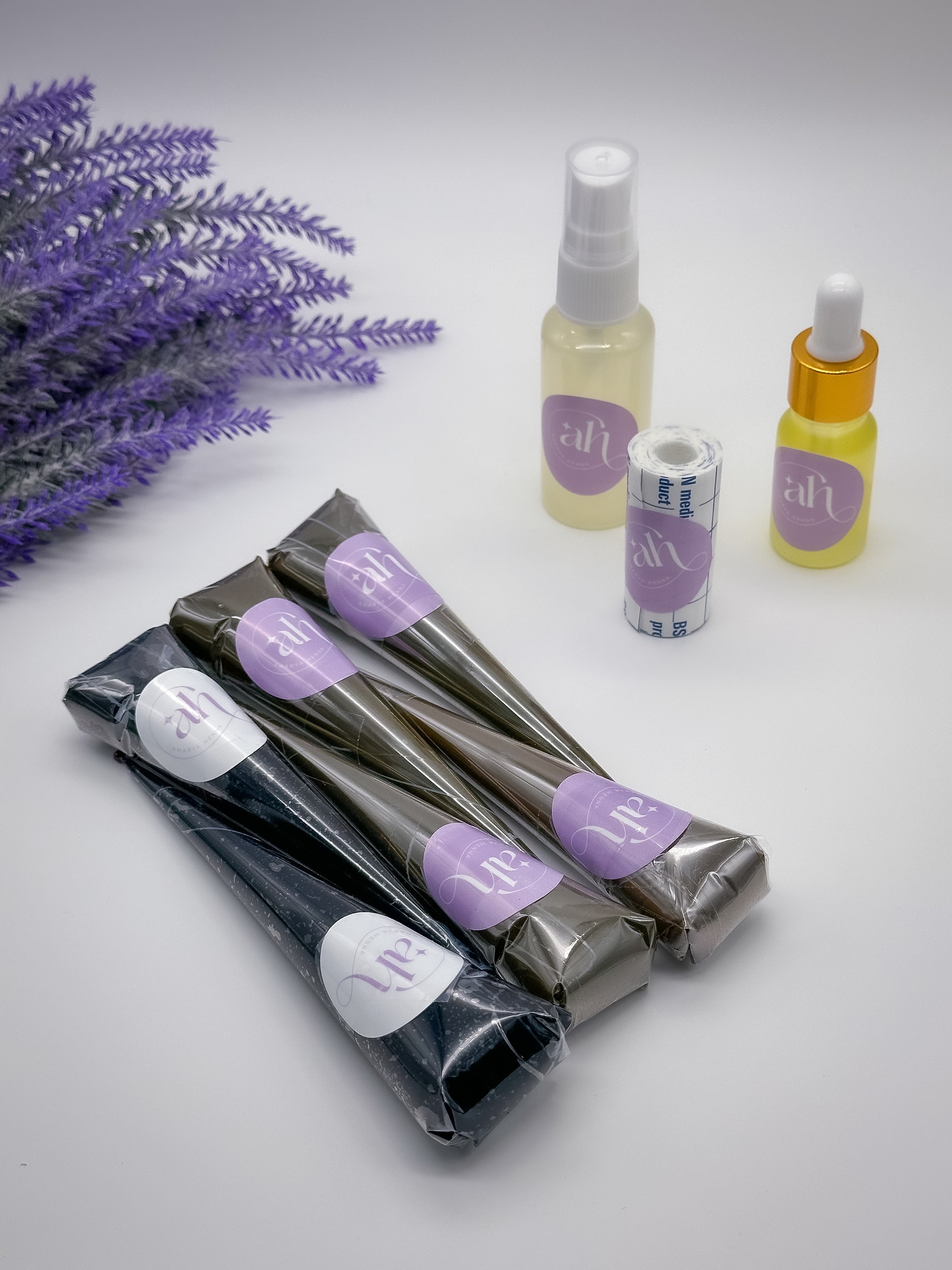 4 Henna 2 Jagua Cone Bundle | Rich Red Henna Stain | Fresh