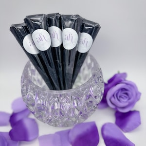 Organic Lush 20g Jagua Cones | Rich Dark Stain | Fresh, Natural & Made To Order Jagua Gel | Temporary Jagua Tattoo | Jagua Ink