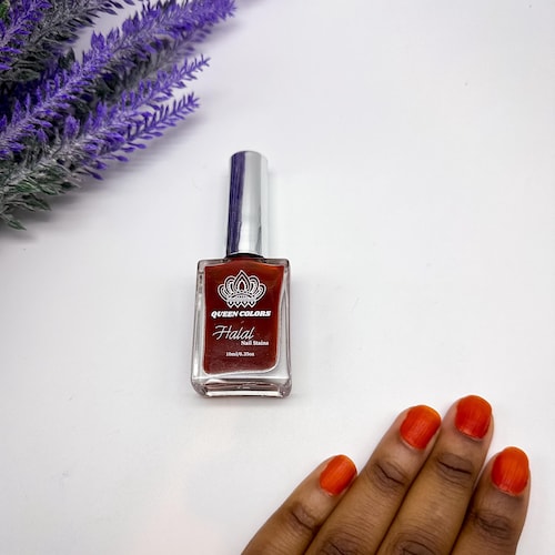 Queen Nail Henna | Natural {light Orange} | Water Permeable Nail
