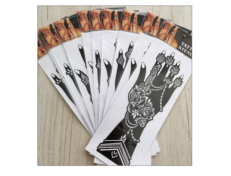 2022 😍New launch stencil design❤️, Mehandi stikers for hands, Henna  stencils price