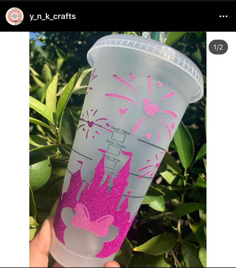 Disney Inspired Starbucks Cup | Etsy