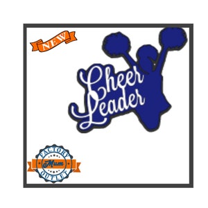 Cheerleader Decal 6&quot; - Homecoming Mums