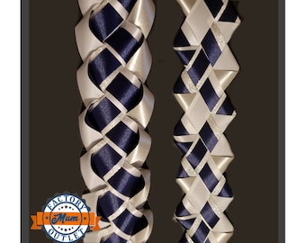 2 Pack Homecoming Mum Braids 30&quot; - Military & Texas Diamond