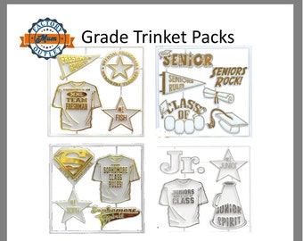 Grade Trinket Packs - Assorted Colors