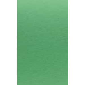 Pu&ograve; includere: Un campione di tessuto verde solido. Il tessuto ha una texture sottile.