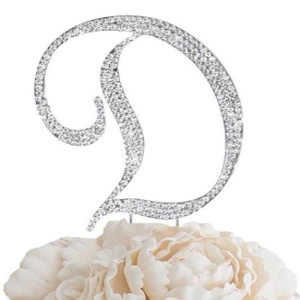 Letter J Cake Topper Etsy