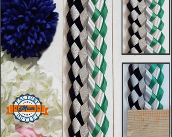 Homecoming Mum Braid Double Military