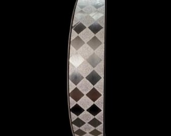 5/8 Diamond Pattern Dust Ribbon 100 yards