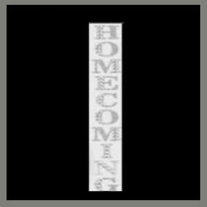 2&quot; LARGE Homecoming Stickers - Rhinestone - 1 Strip