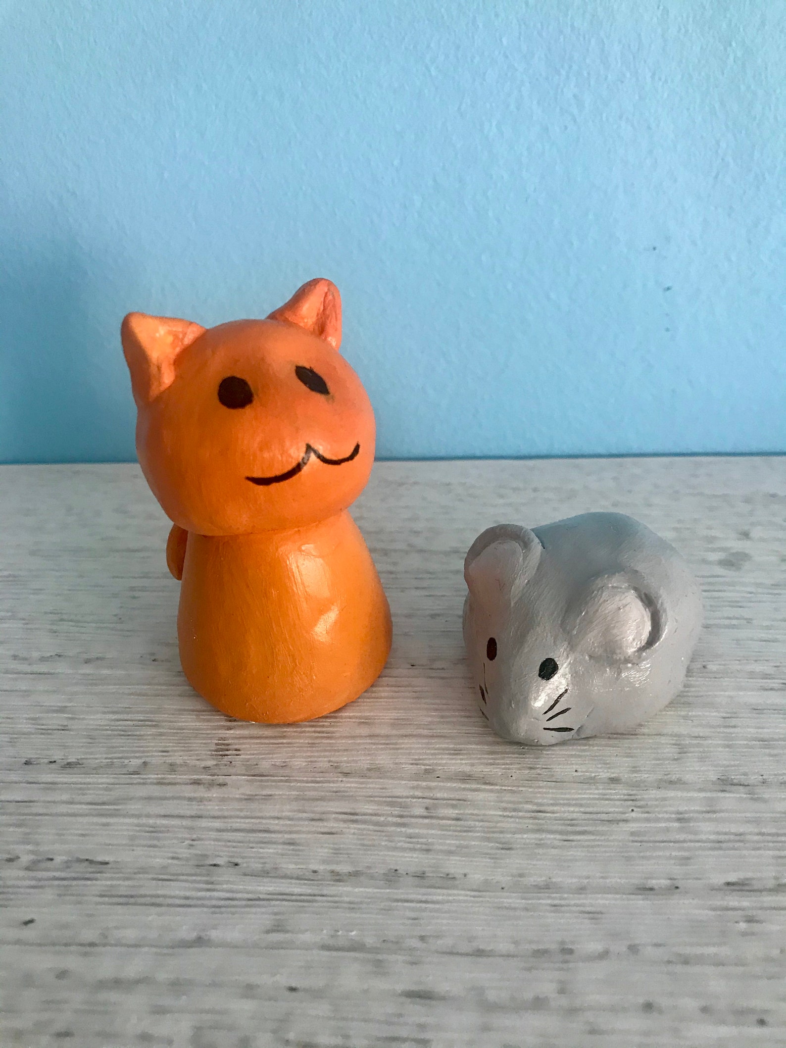 Fruits Basket Clay Zodiac Figurines Etsy