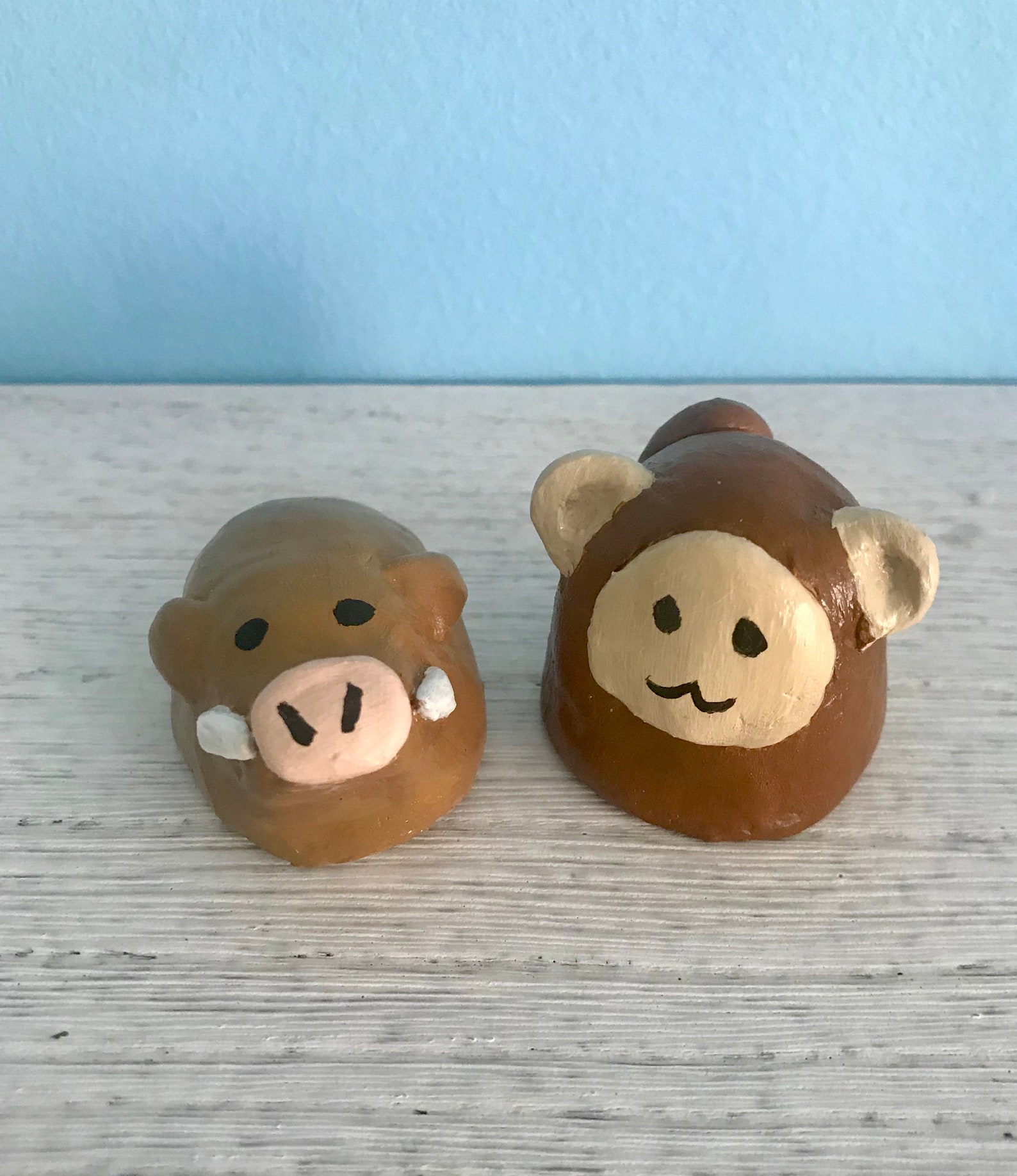 Fruits Basket Clay Zodiac Figurines Etsy