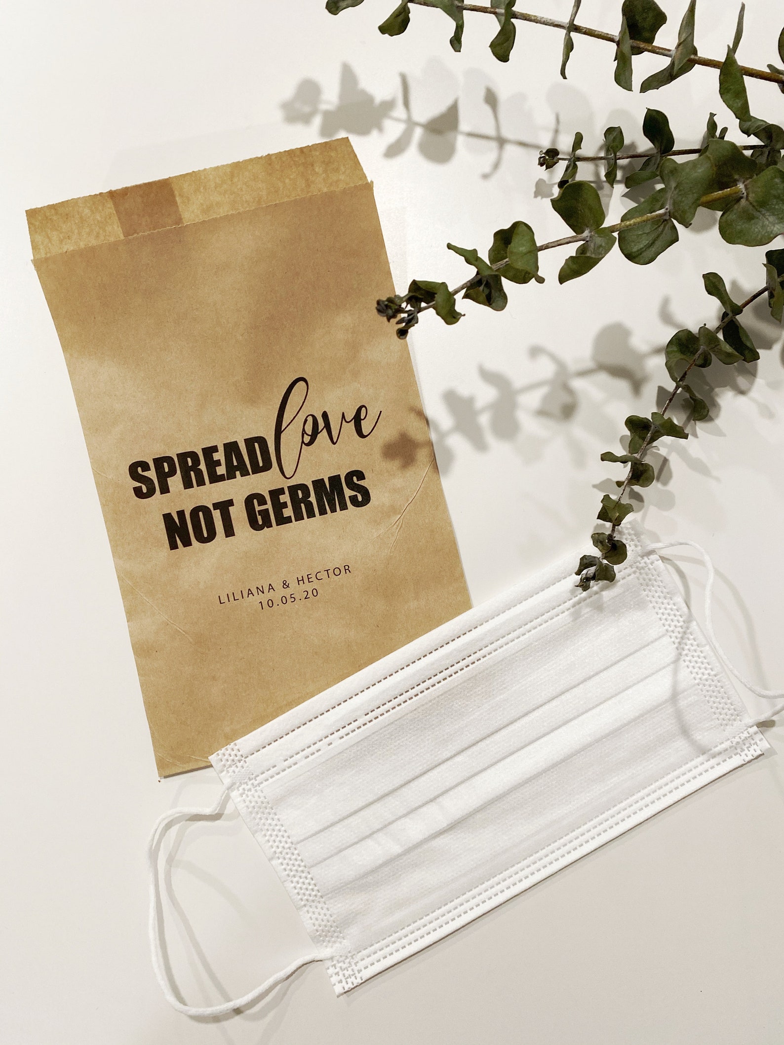 Personalized Face Mask Bags Wedding Guest Face Mask BAG Etsy