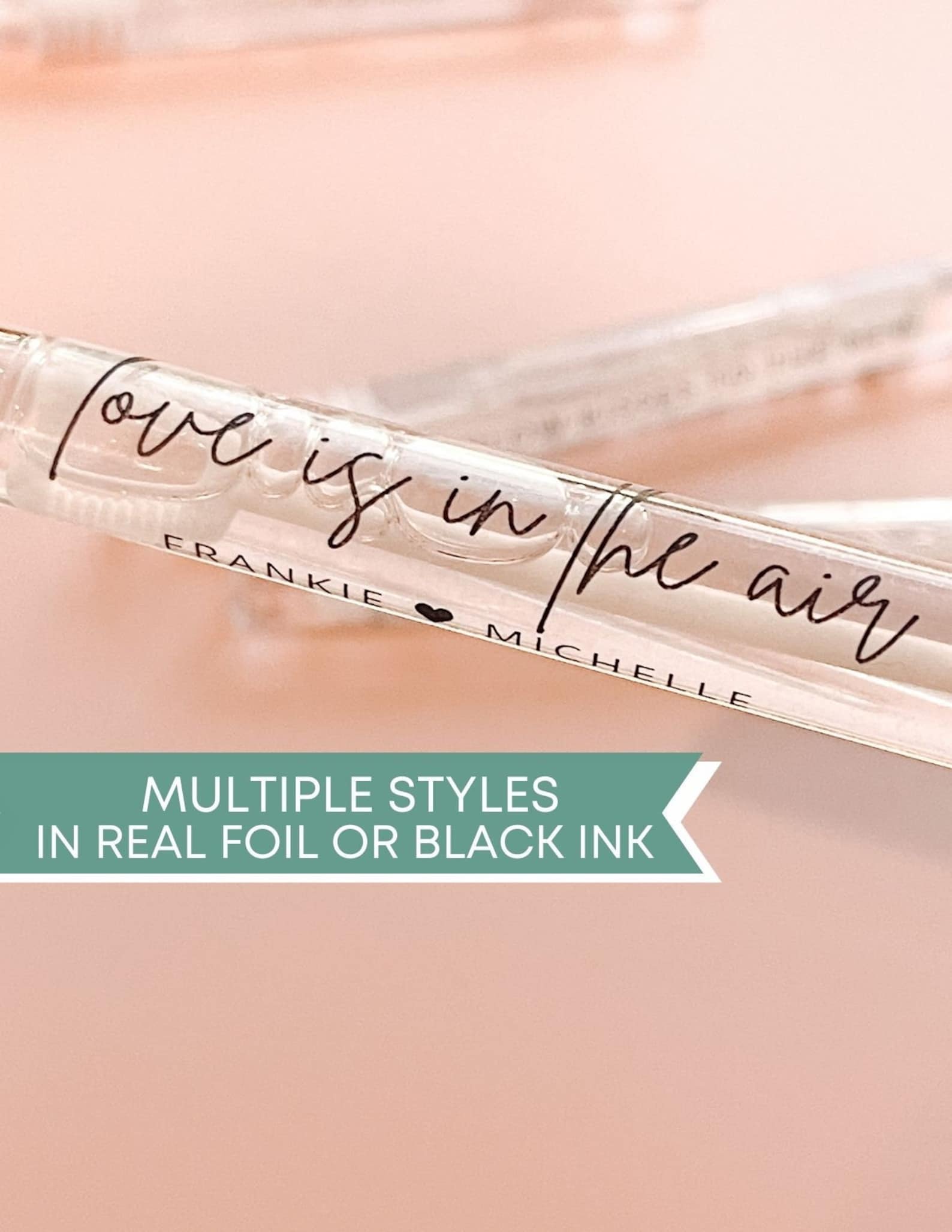 30 Personalized Bubble Labels Custom Wedding Bubble Wand Etsy