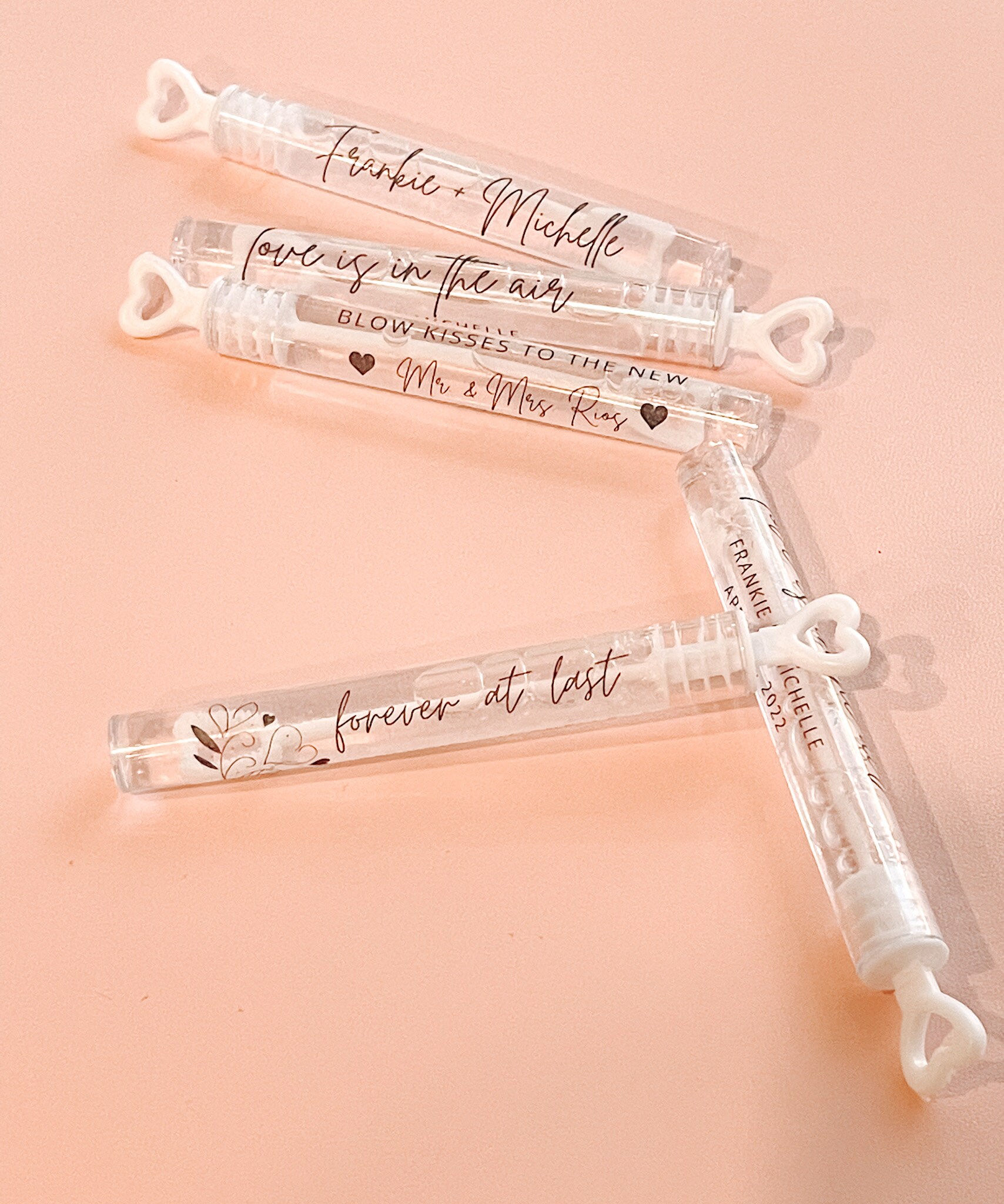 30 Personalized Bubble Labels Custom Wedding Bubble Wand Etsy UK