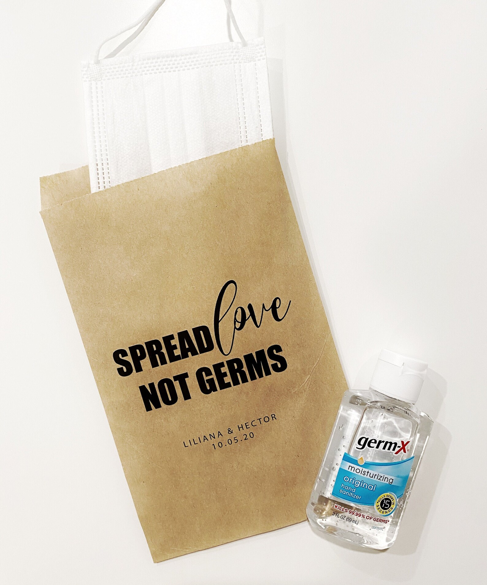 Personalized Face Mask Bags Wedding Guest Face Mask BAG Etsy