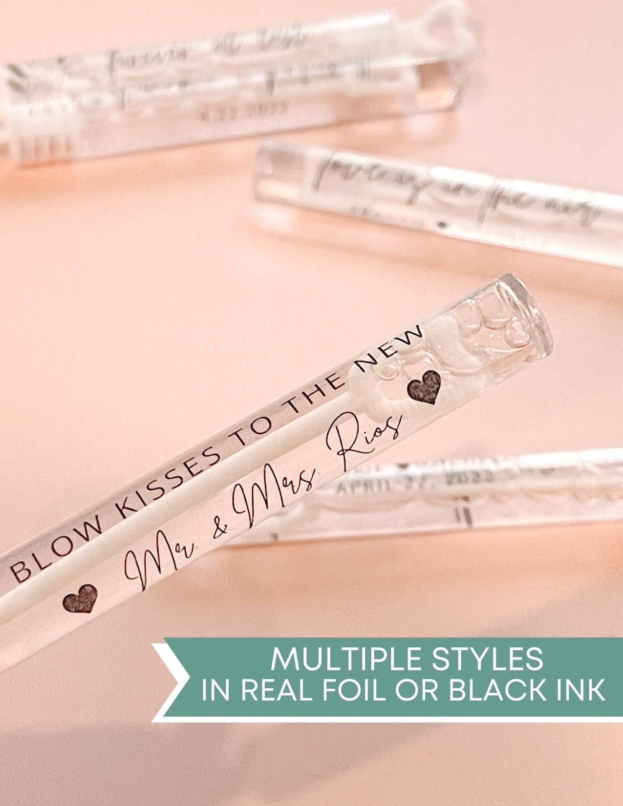 30 Bubble Wand Labels Personalized Bubble Labels Custom Etsy