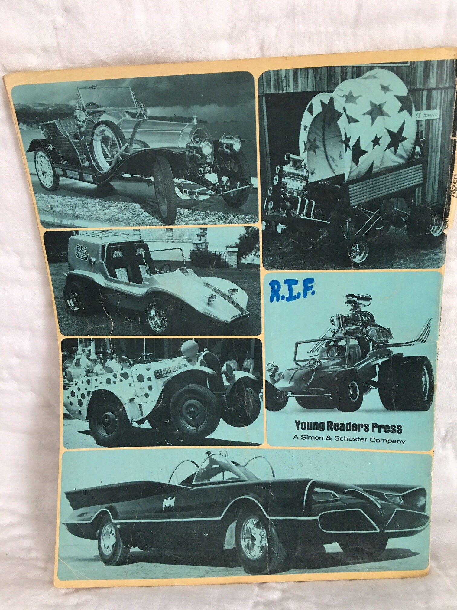 Vintage 70s The One and Only Crazy Car Book 1974 Sloan Walker Etsy