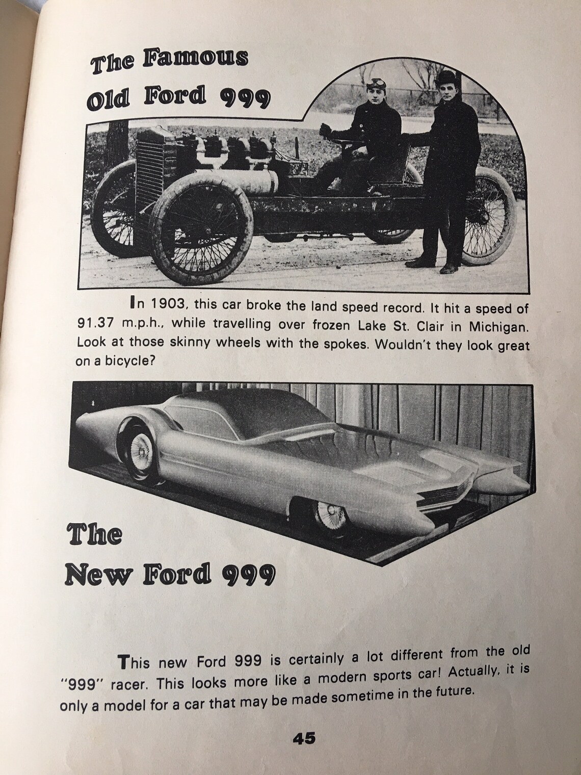 Vintage 70s The One and Only Crazy Car Book 1974 Sloan Walker Etsy