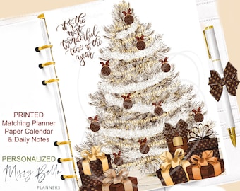 2022 Fashion Christmas Planner Insert, Dashboard  Or Cover set For Your Personal Planner ,PM, MM ,GM, A5 A6, Erin Condren & Happy Planner