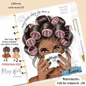 Coffee Magic  Planner Insert Dashboard / Planner Cover PM, MM, GM, Agenda, A5 Dashboard, Personal Planner, Happy Planner Cover, Half page