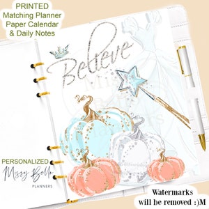 Believe in Magic Dashboard / Cover set For Your Planner, Personal ,Pm, Mm ,A5, A6, Ring Binder, Erin Condren, Happy Planner, Half size