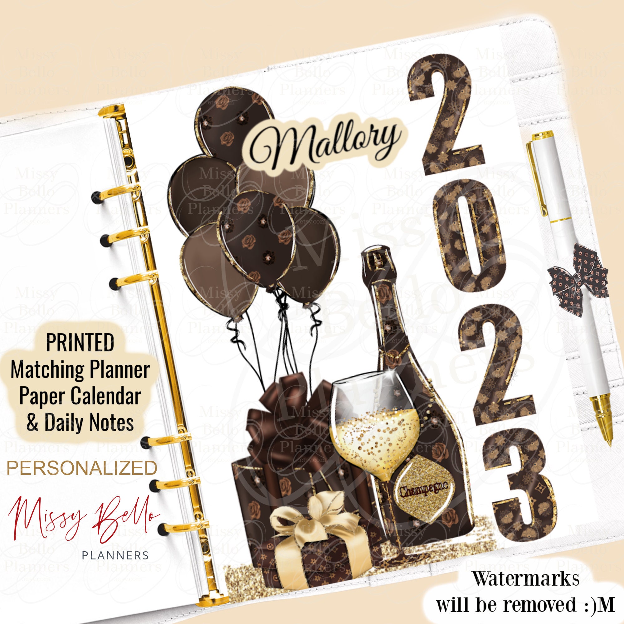Chanel Agenda - Etsy Chanel Agenda - Etsy