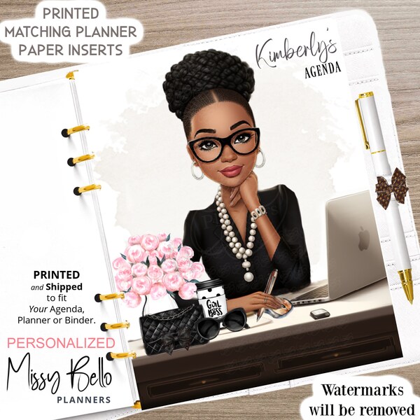 Black Girl Planner - Etsy