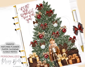 2022 Fashion Christmas Planner Insert, Dashboard  Or Cover set For Your Personal Planner ,PM, MM ,GM, A5 A6, Erin Condren & Happy Planner