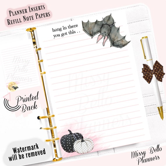 Refill pages for Agenda Inspired by You.