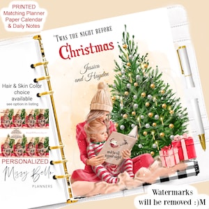 Weihnachtsplaner, Mutter & Kind Dashboard / Cover Set für Deinen Planer, Personal, Pm, Mm, A5, Ringbuch, Erin Condren, Happy Planner