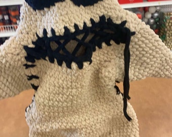 Oogie boogie inspired baby onesie