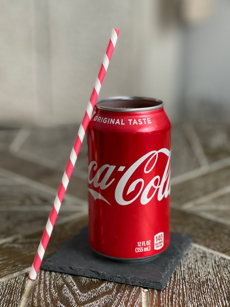Cola Color and Scent 5 BUCK FLAT SHIPPING 12 Oz Coca-Cola Coke Can Candle Upcycled Soda Pop Can Candle