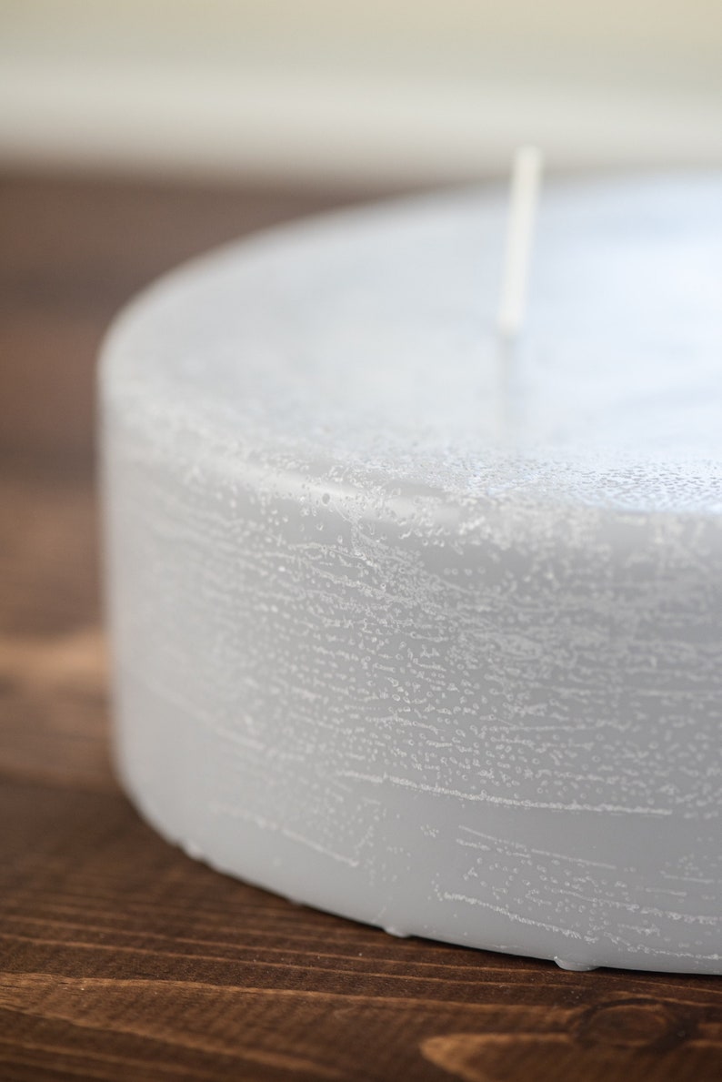 8 Inch Handpoured Round Candle With 4 Wicks Etsy