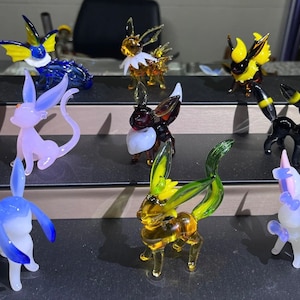 Handmade Super &lt;VIP EEVEELUTION SET&gt;! contains 9 ornaments: Eevee, Vaporeon, Jolteon, Flareon, Espeon, Umbreon, Leafeon, Glaceon, Sylveon