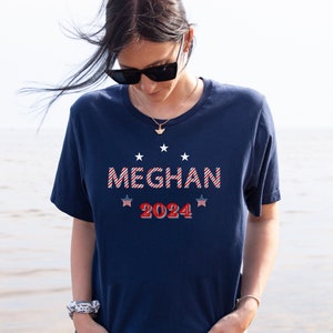MEGHAN 2024, Political Shirt, Feminist movement, elections, presidential elections, political parties, Democratic Party, Vote for Meghan