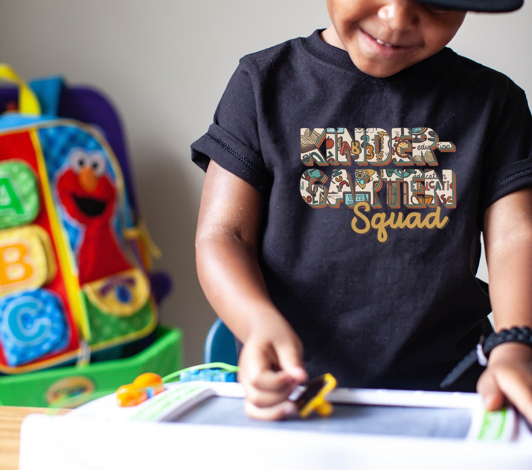 Kindergarten Back to School T-shirt, First Day of School, 4K Funny Tee ...