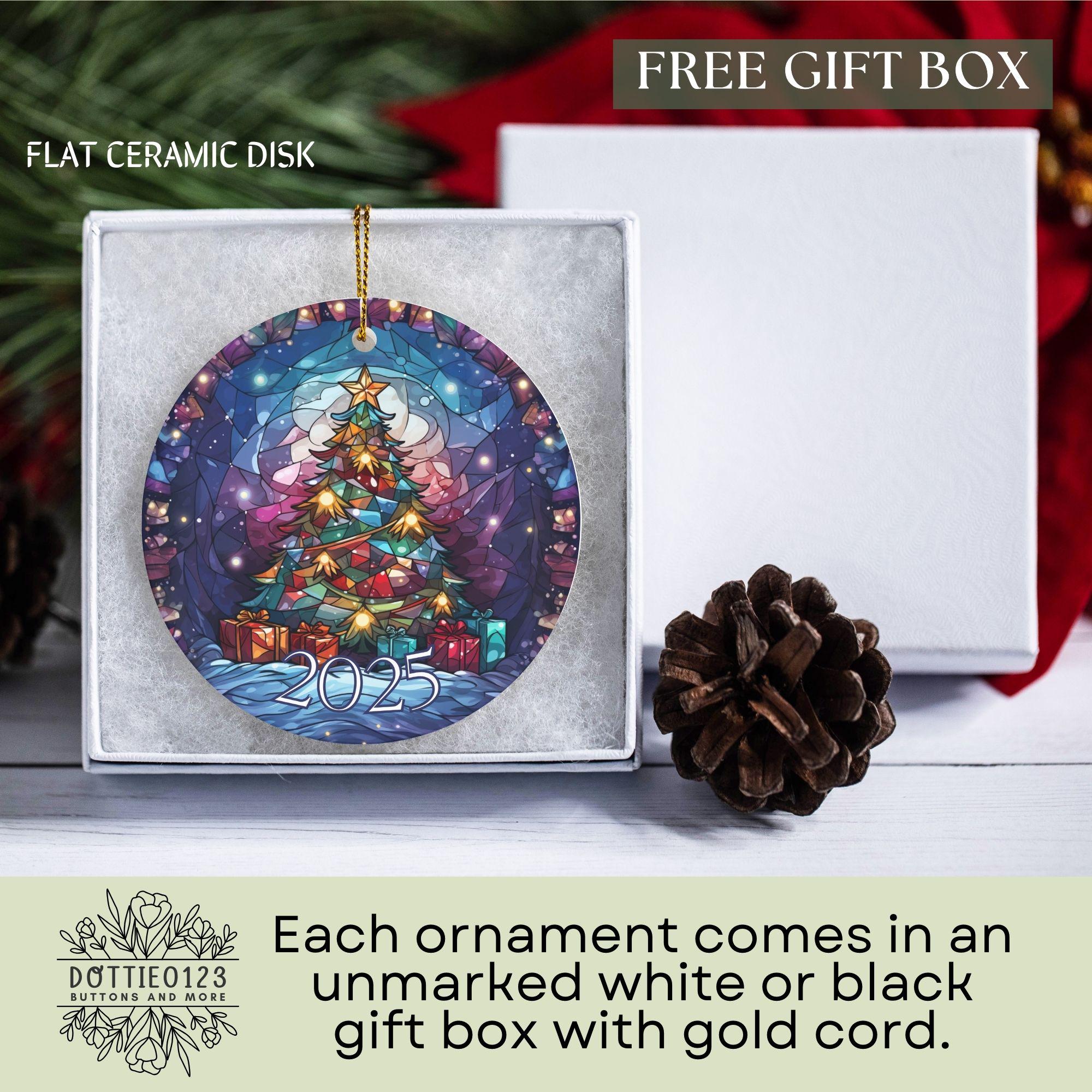 Christmas Tree 2025 Ornament, Christmas Ornaments, Christmas Gift