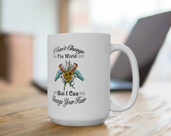 Hair Stylist Mug, Gift for Hair Dresser, professional mug, career mug, thank you gift, Christmas birthday gift, occupation mug