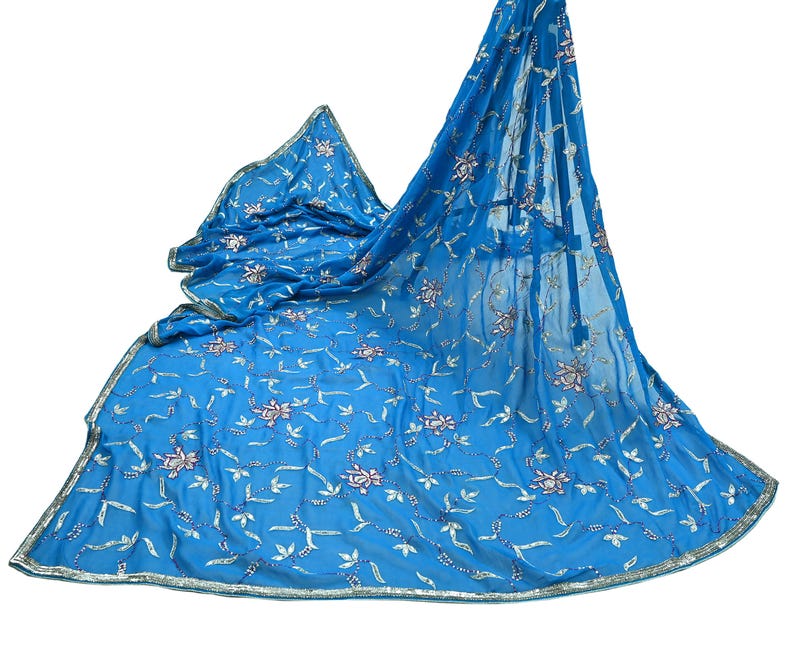 dupatta-india-vintage-azul-pesado-estola-larga-de-seda-georgette-pura