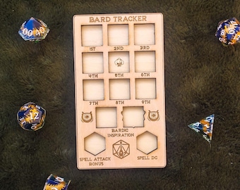 Rastreador de Bardos | Dungeons and Dragons | Juego de rol de mesa | Accesorios de D&D