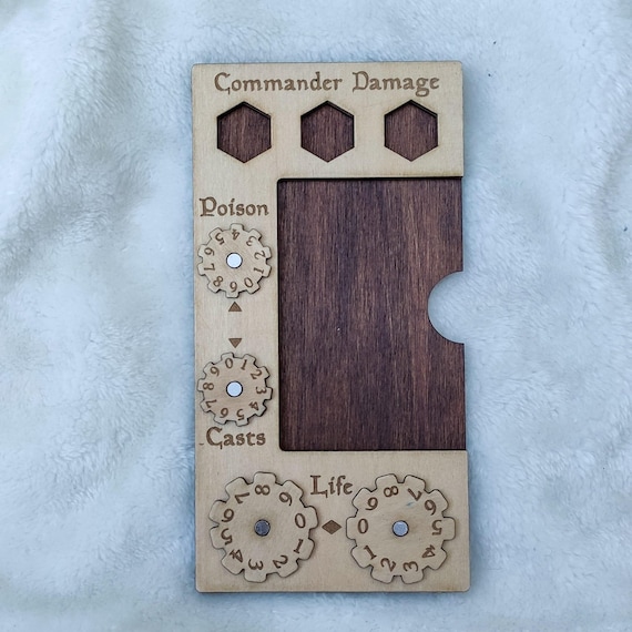 best mtg card tracker NERD GEAR LifeTrax - Life Counter - Essential MTG Accessories for Magic The Gathering Commander Players Whenever you sacrifice a Clue Best MTG Collection Builder Apps