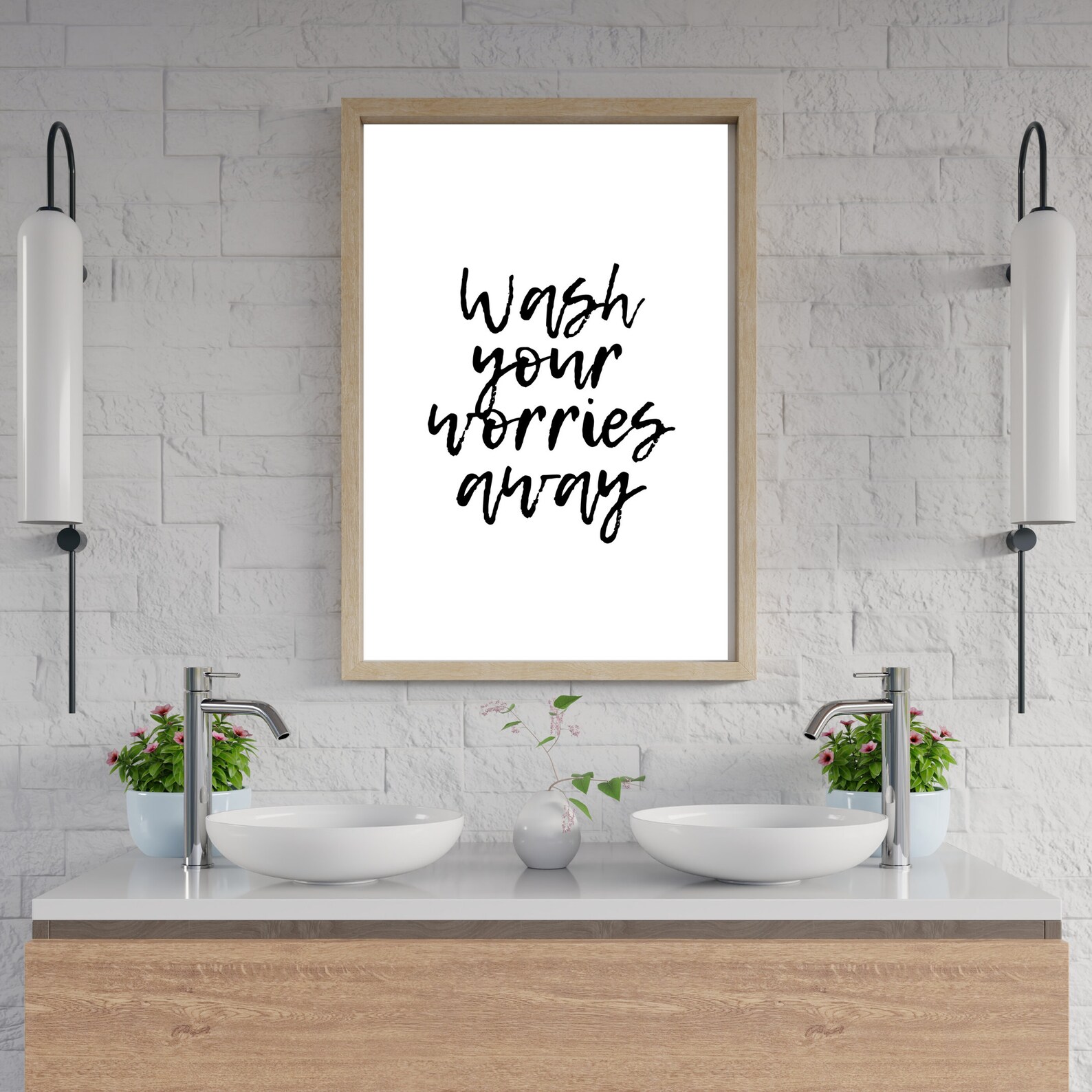 Funny bathroom wall art prints Bathroom home decor Ensuite | Etsy