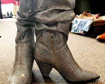 sparkle womens boots