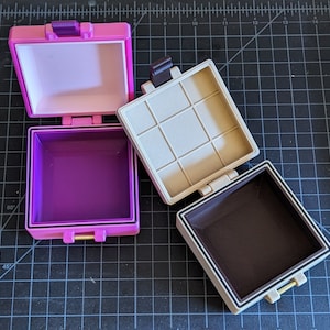 3d Printed Square Storage Box, Storage Container, Jewelry, Sealed Container, pill box