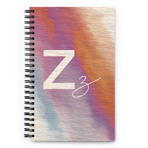 Letter Z Bullet Journal - Regreso a la escuela, Diario de meditación, Carta de regalo
