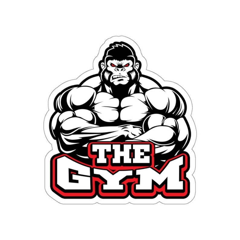 The GYM Sticker Etsy