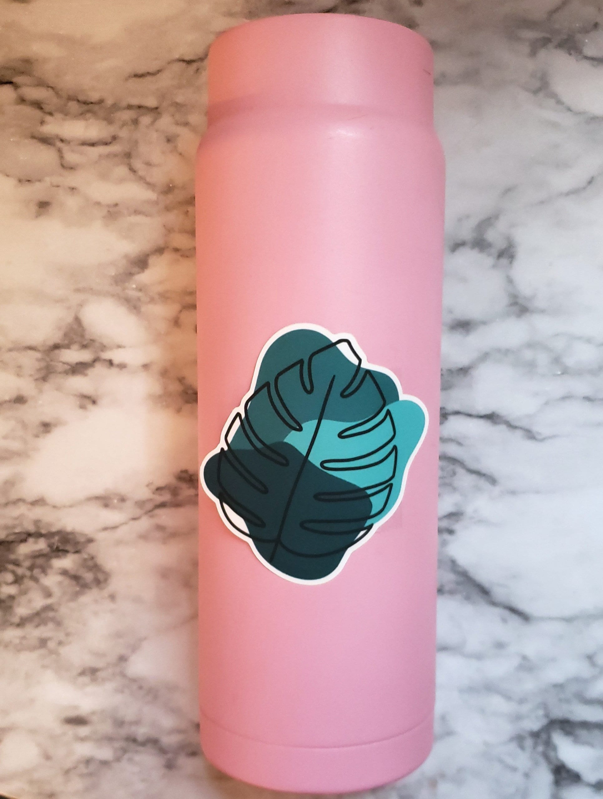 Stem Label Sticker 3x3 Blue Flower Stem Sticker for Water Bottle and Computer - Etsy