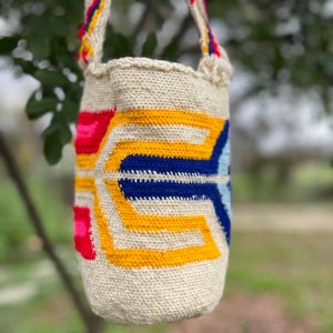 Mini Mochila Bag, Arhuaca Mochila, Handmade bag, Boho Satchel, Crossbody bag, Ethical, Fair Trade